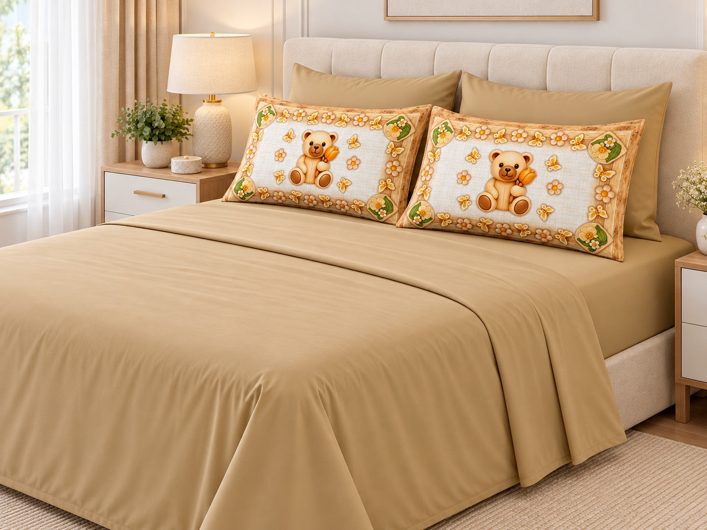 Completo Lenzuola Teddy – Tenerezza ed Eleganza