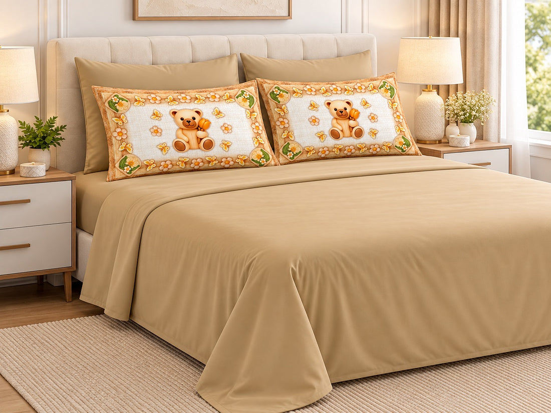 Completo Lenzuola Teddy – Tenerezza ed Eleganza