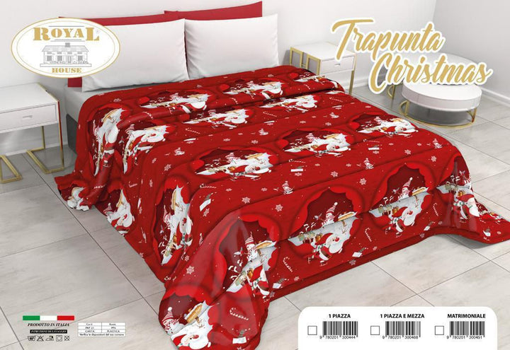 Trapunta natalizia matrimoniale