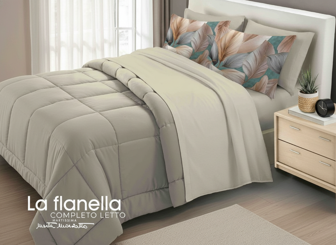 Completo lenzuola flanella