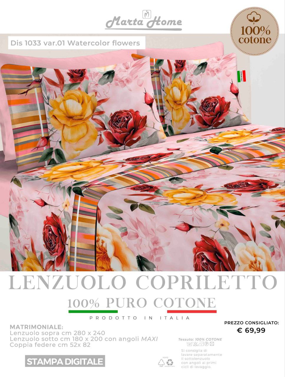 Lenzuola Marta Marzotto