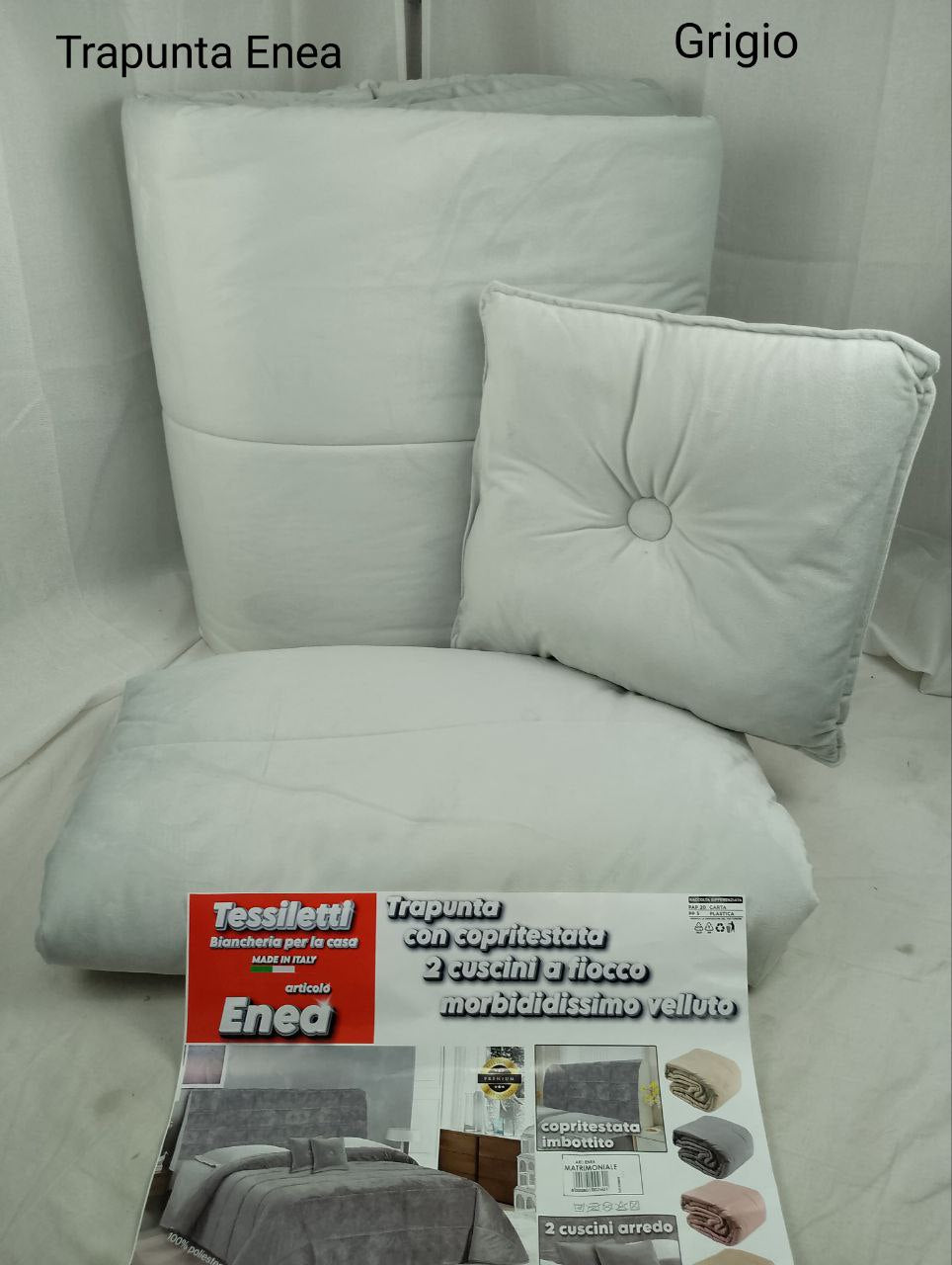 trapunta in velluto Charro