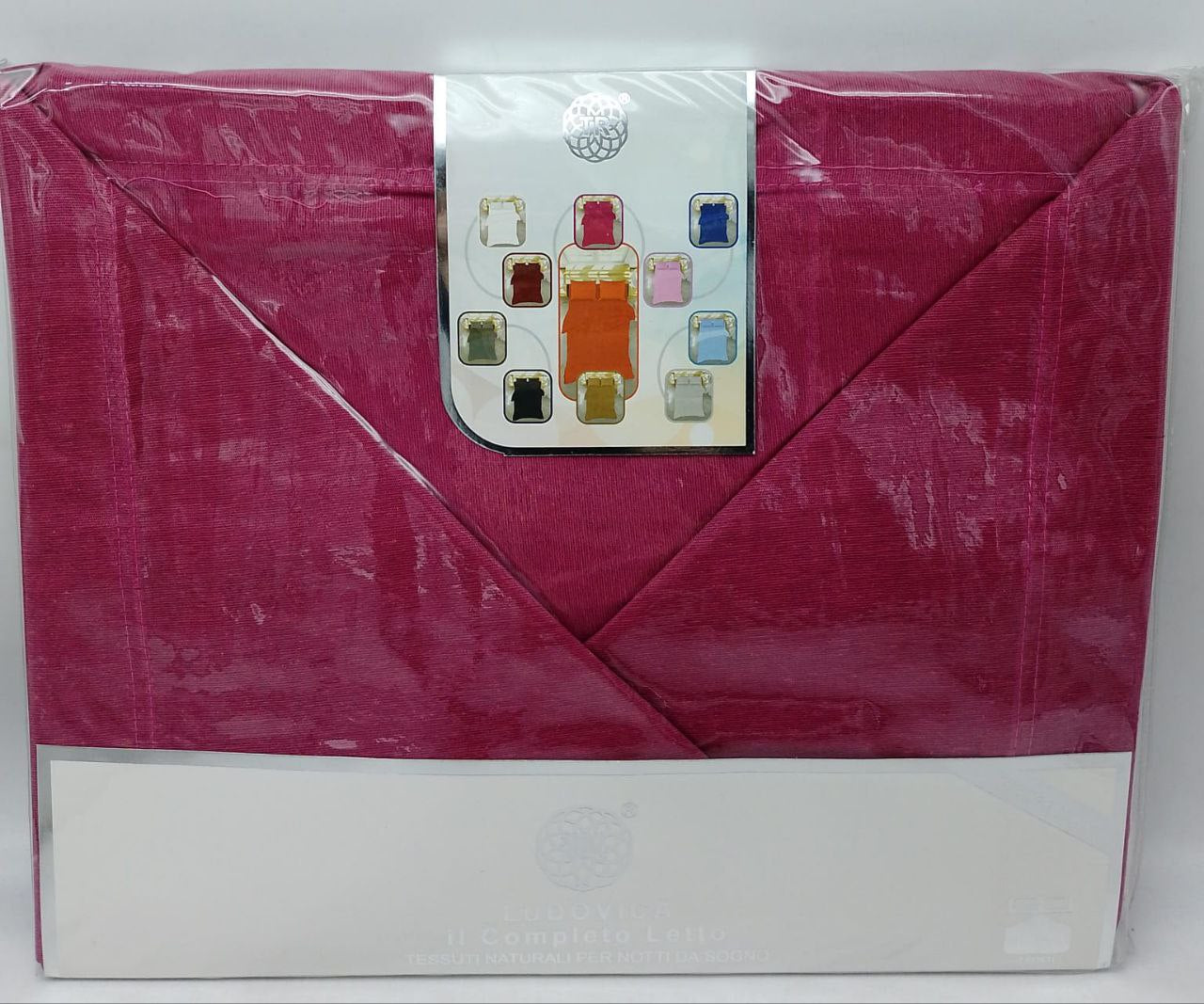 Lenzuola tinta unita puro cotone