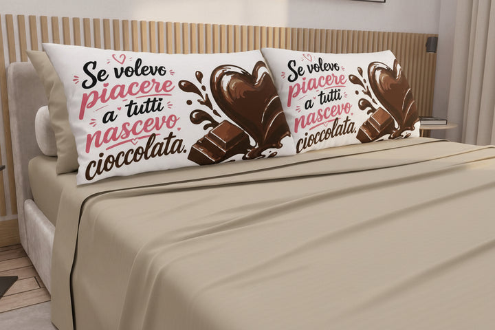 Completo lenzuola matrimoniale cocco