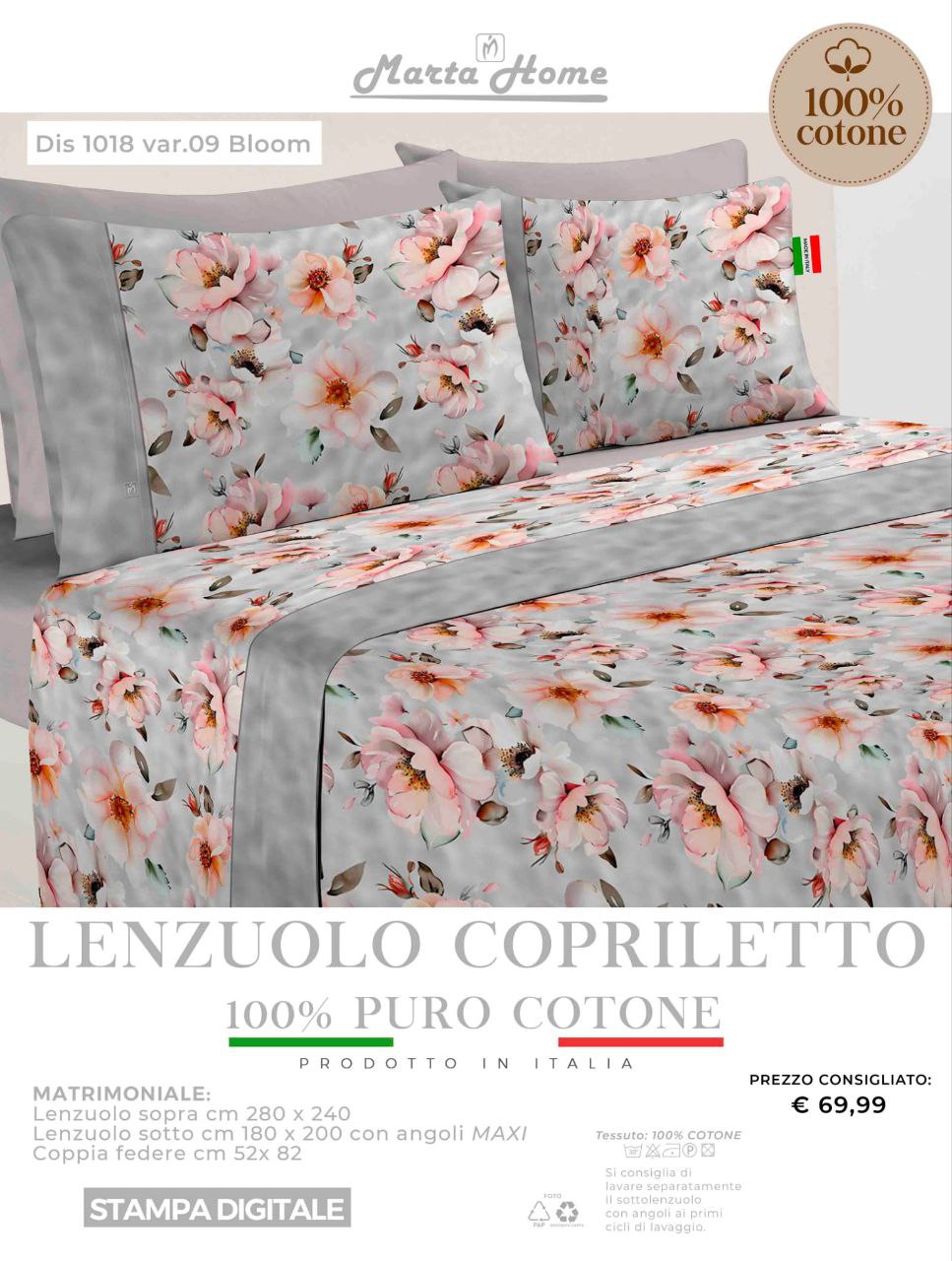 Lenzuola Marta Marzotto in Stampa Digitale!