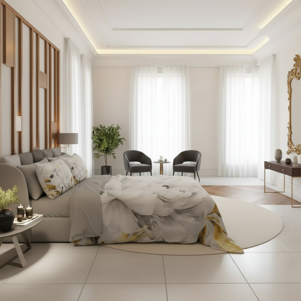 completo letto matrimoniale maxi in cotone 100%,
