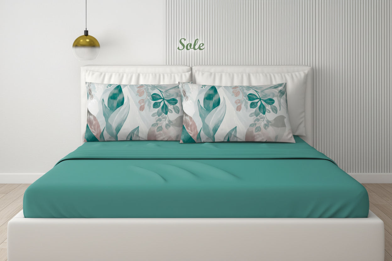 completo Lenzuola Tinta Unita matrimoniale