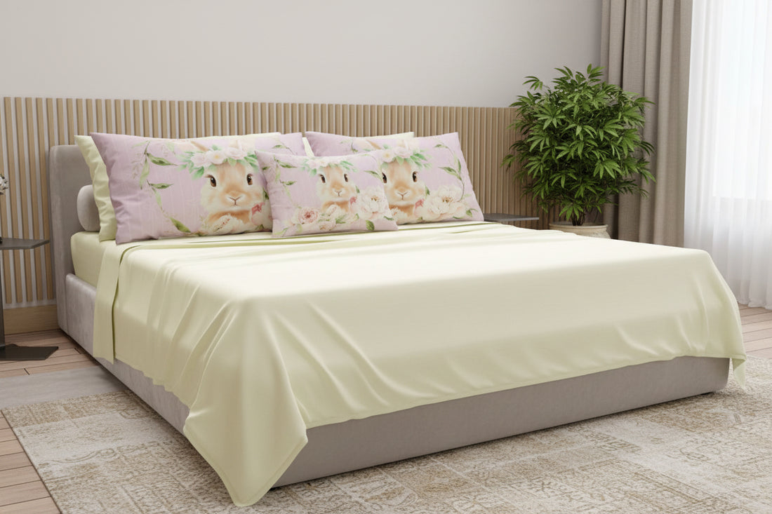 completo lenzuola tinta unita diodor con 4 federe incluse