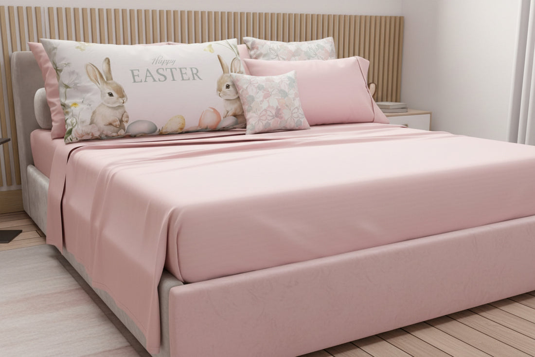 completo lenzuola tinta unita diodor con 4 federe incluse