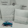 King size bedspread in very soft velvet, a choice of style and comfort for your bedroom.
