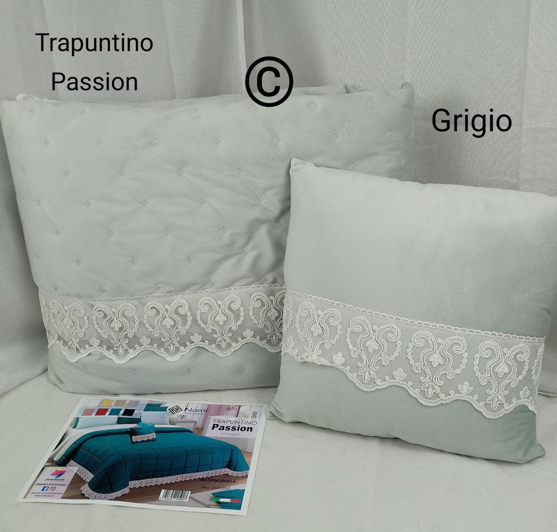Ttrapuntino matrimoniale maxi in morbidissimo velluto, una scelta di stile e comfort per la tua camera da letto.