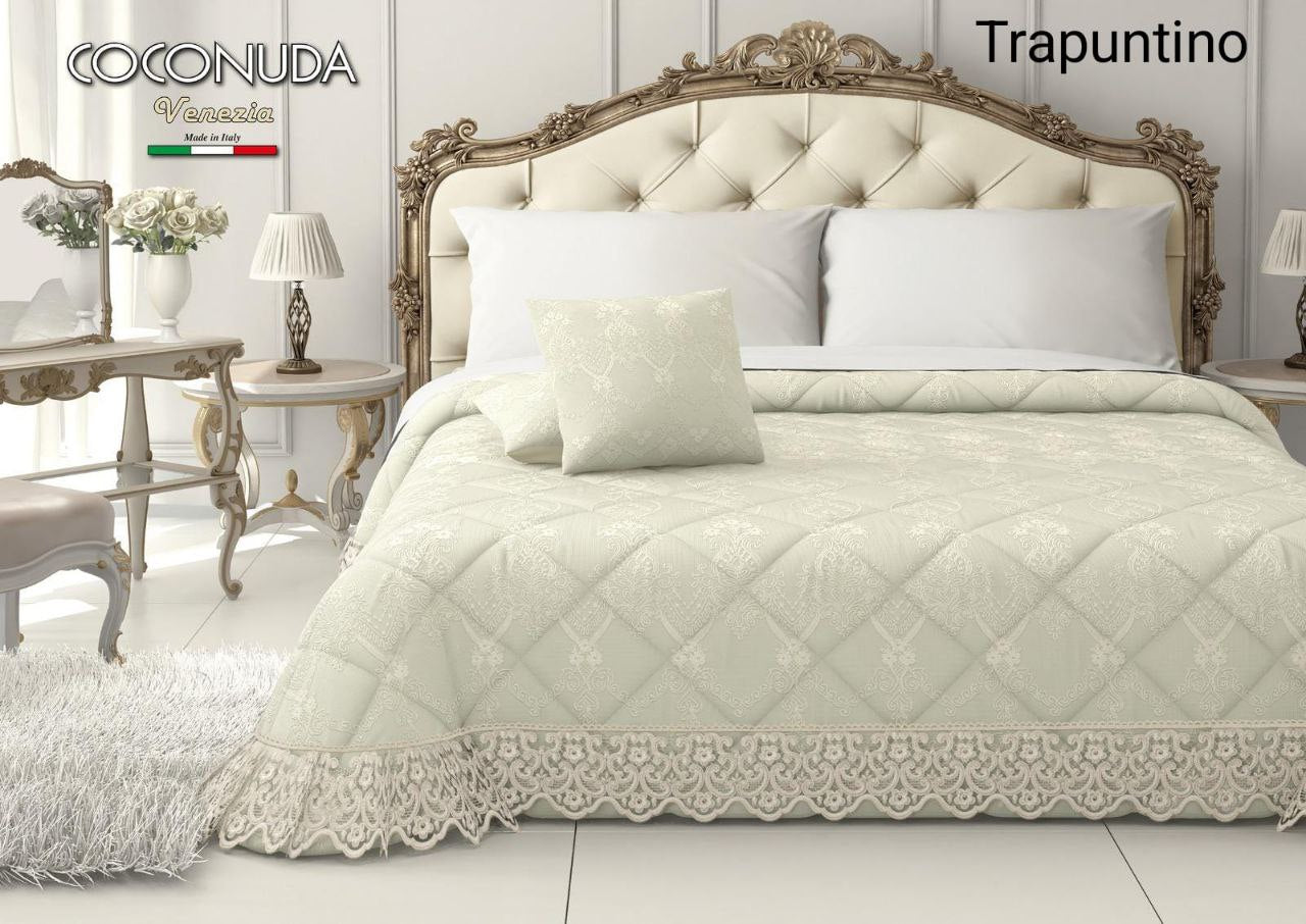 Nuovo Trapuntino "Sogni d'Oro Avvolti nel Lusso" - COCONUDA Presenta il Sontuoso TRAPUNTINO VENEZIA!