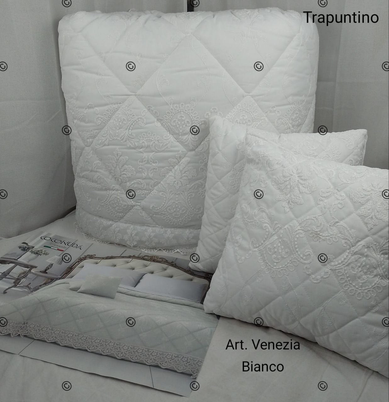 Nuovo Trapuntino "Sogni d'Oro Avvolti nel Lusso" - COCONUDA Presenta il Sontuoso TRAPUNTINO VENEZIA!