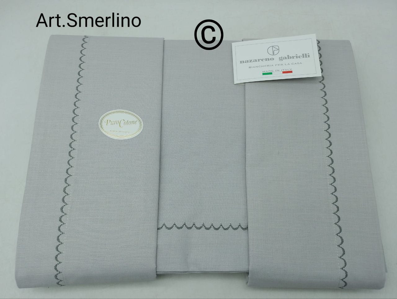 Completo Lenzuola Nazareno Gabrielli Tinta Unita
