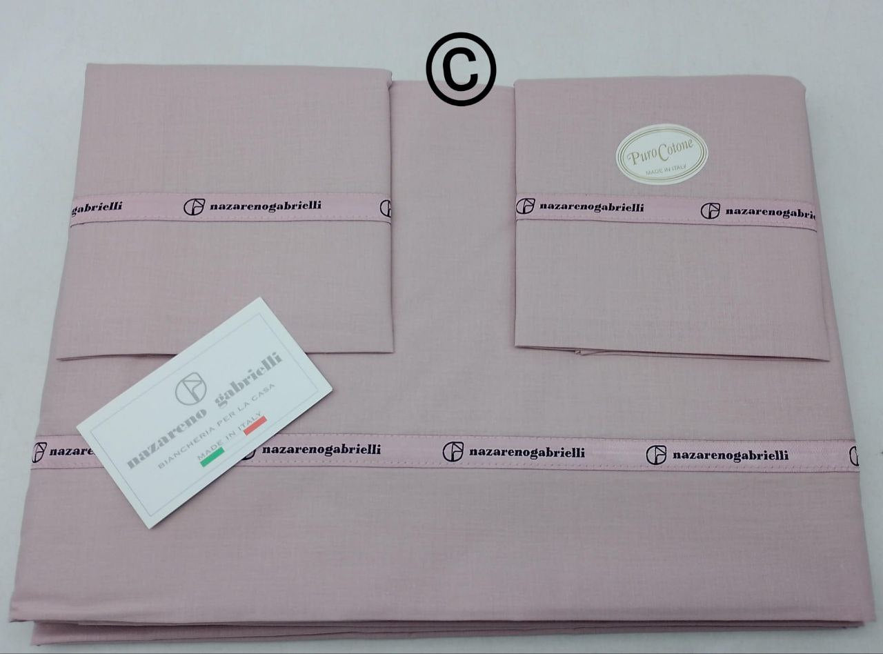 completo   Lenzuola Nazareno Gabrielli Tinta Unita