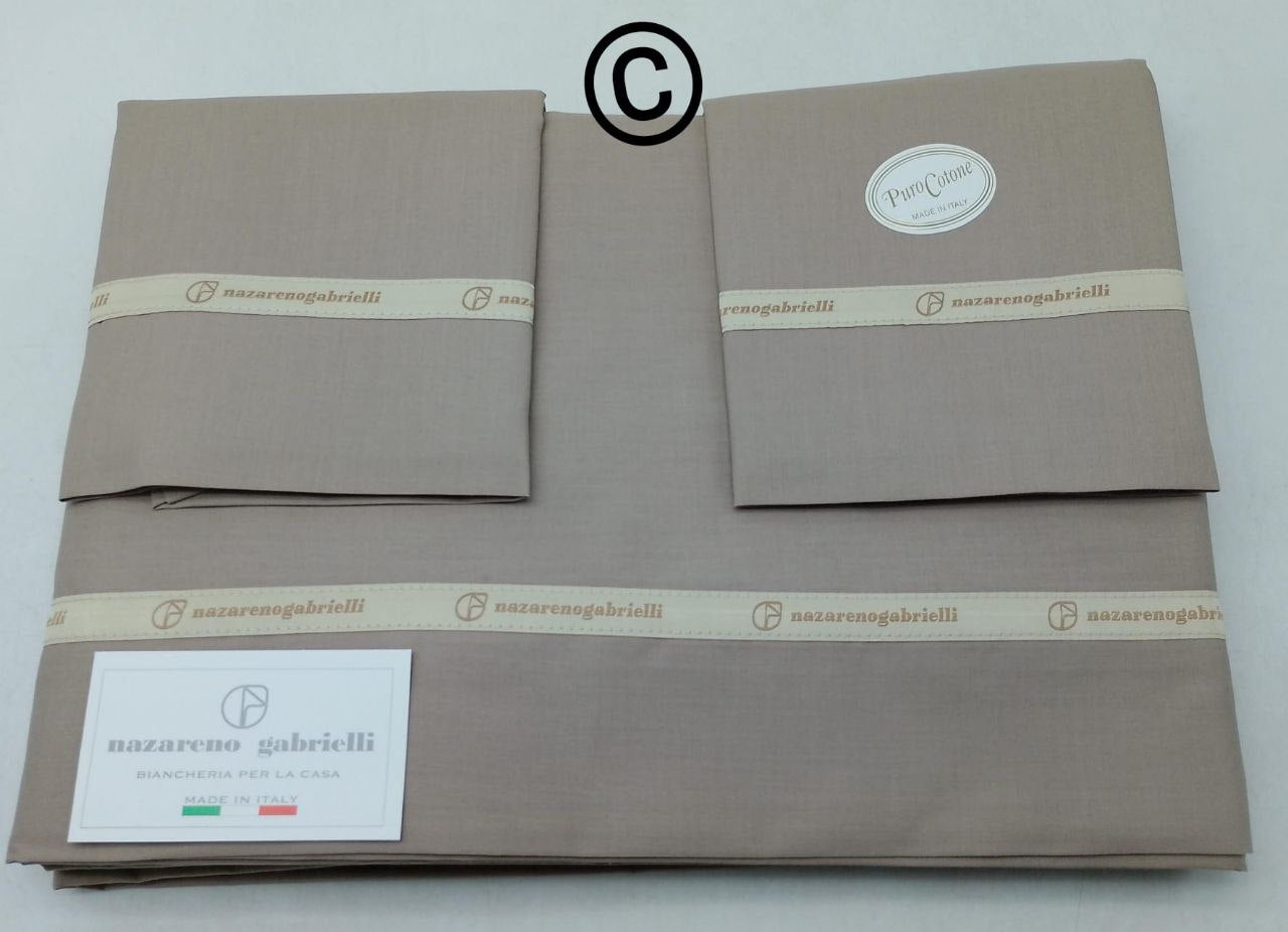 completo   Lenzuola Nazareno Gabrielli Tinta Unita