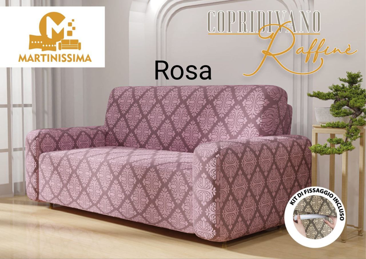 Copridivano in Tessuto Jacquard