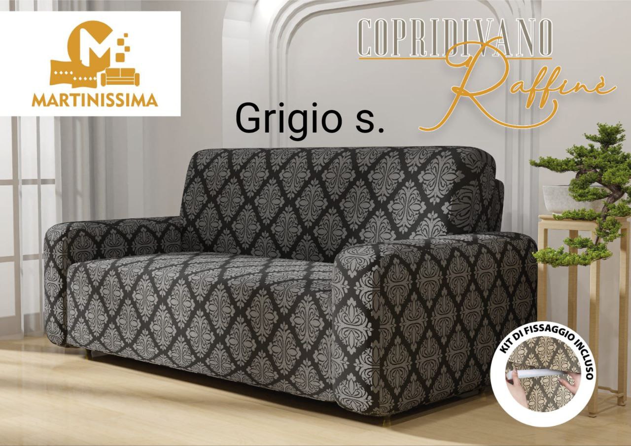 Copridivano in Tessuto Jacquard