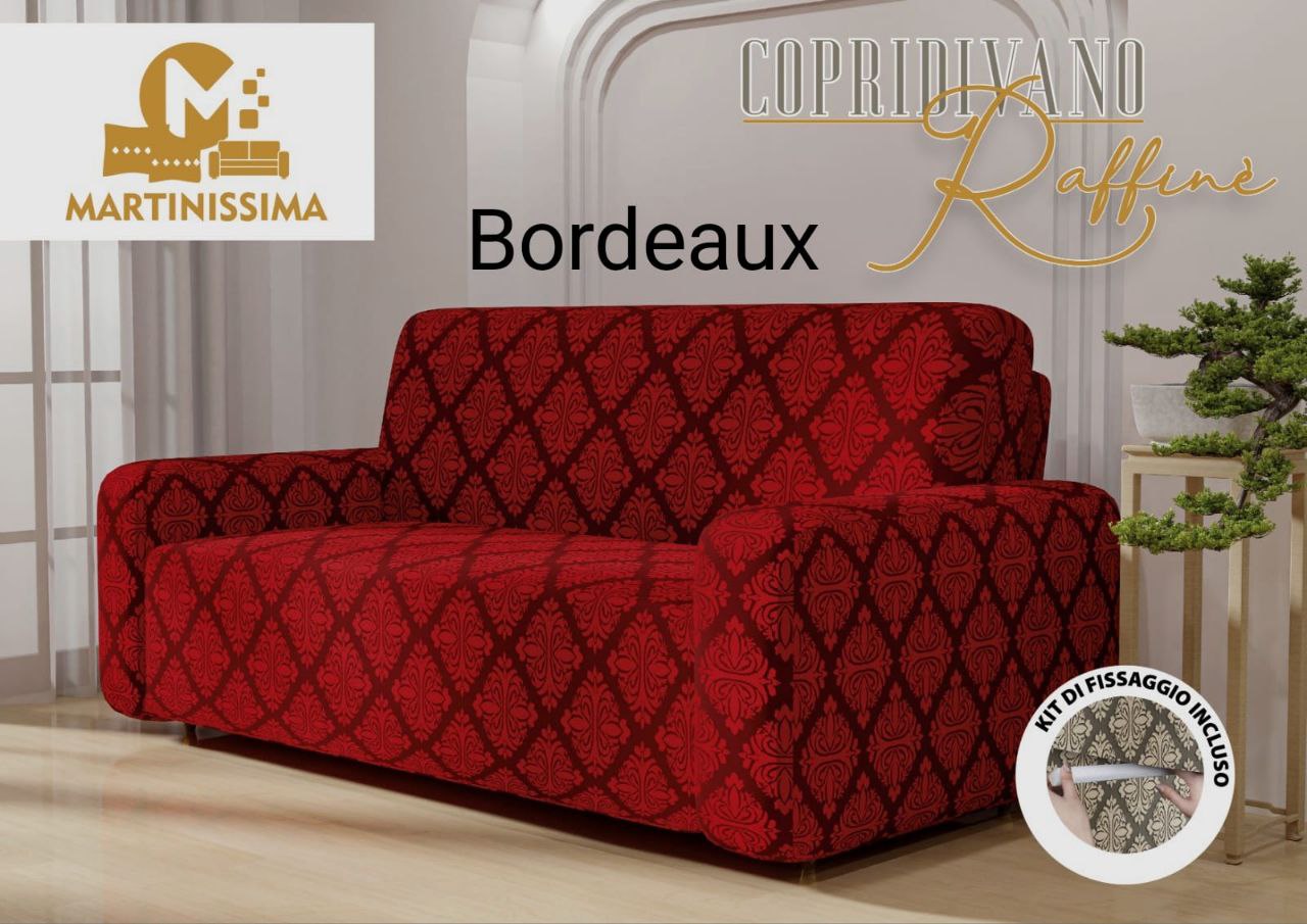 Copridivano in Tessuto Jacquard