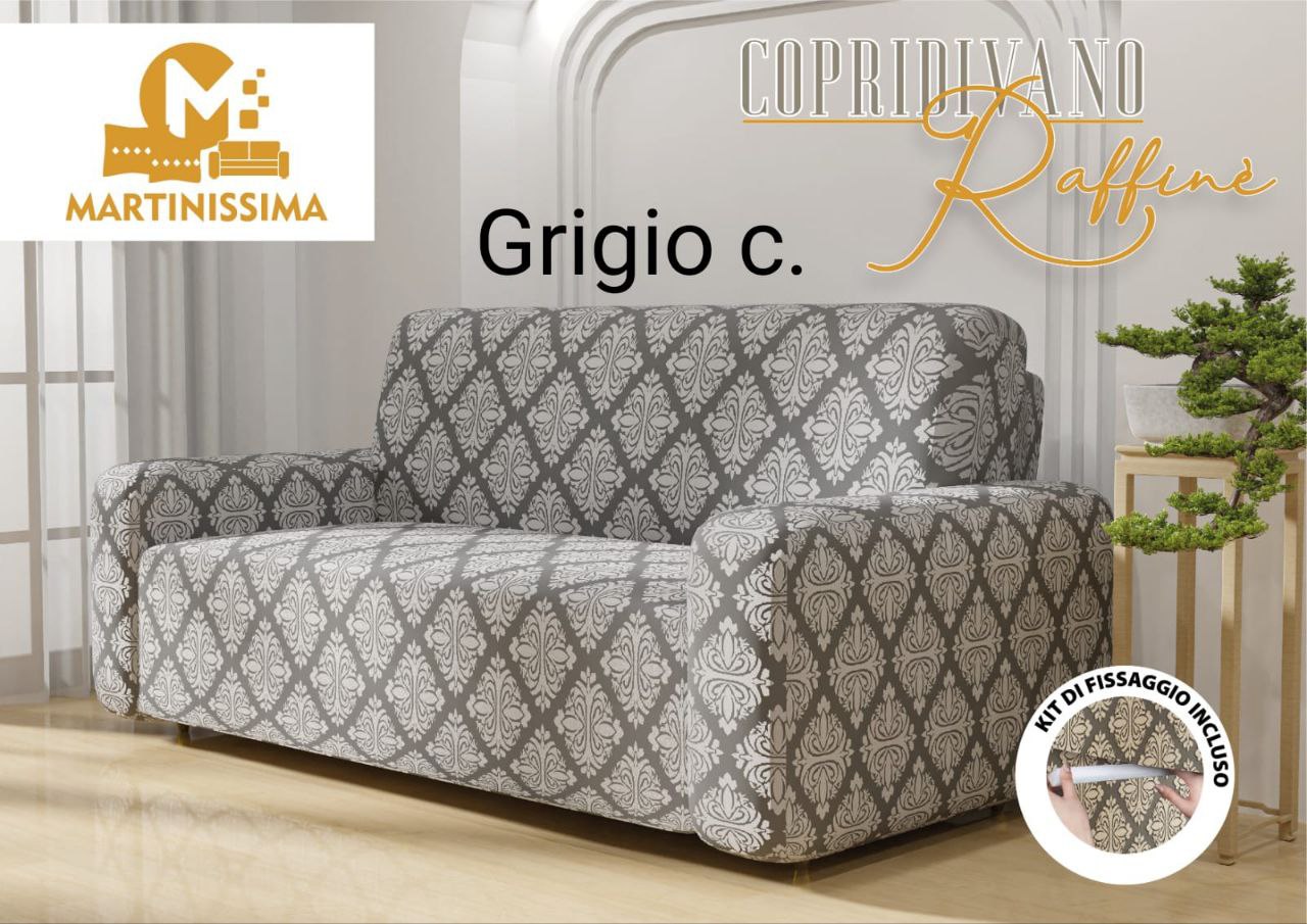 Copridivano in Tessuto Jacquard