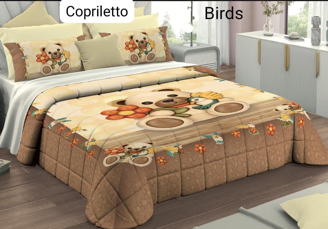Copriletto in Stampa Digitale Piazzato