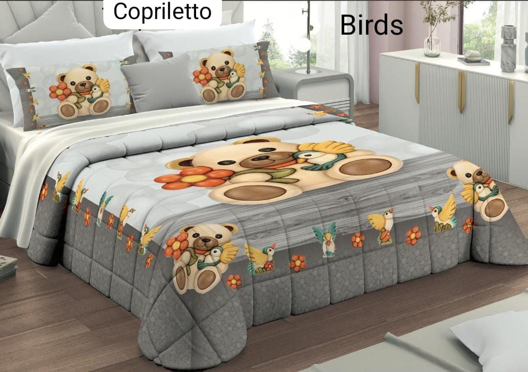 Copriletto in Stampa Digitale Piazzato