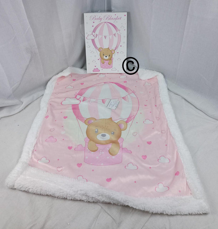 Coperte per la culla, stampe a tema orsetti.