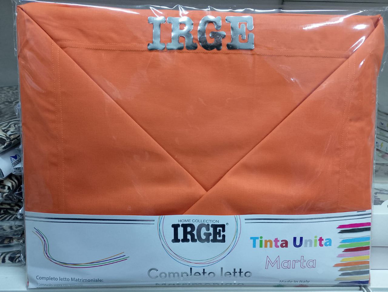Lenzuola 2 Posti Irge Tinta Unita