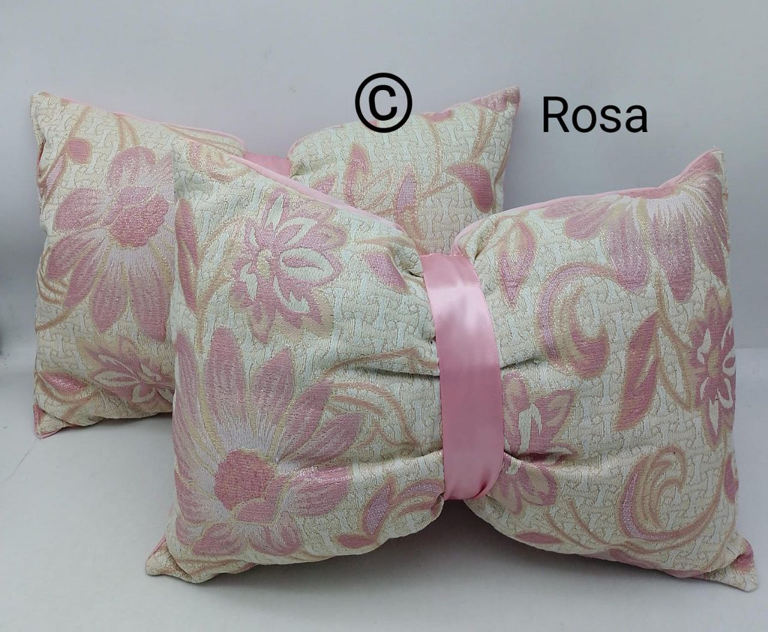 Coppia Cuscini Gobelin a Fiocco