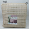 double bed quilted bedspread in fine jacquard fabric