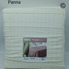 double bed quilted bedspread in fine jacquard fabric
