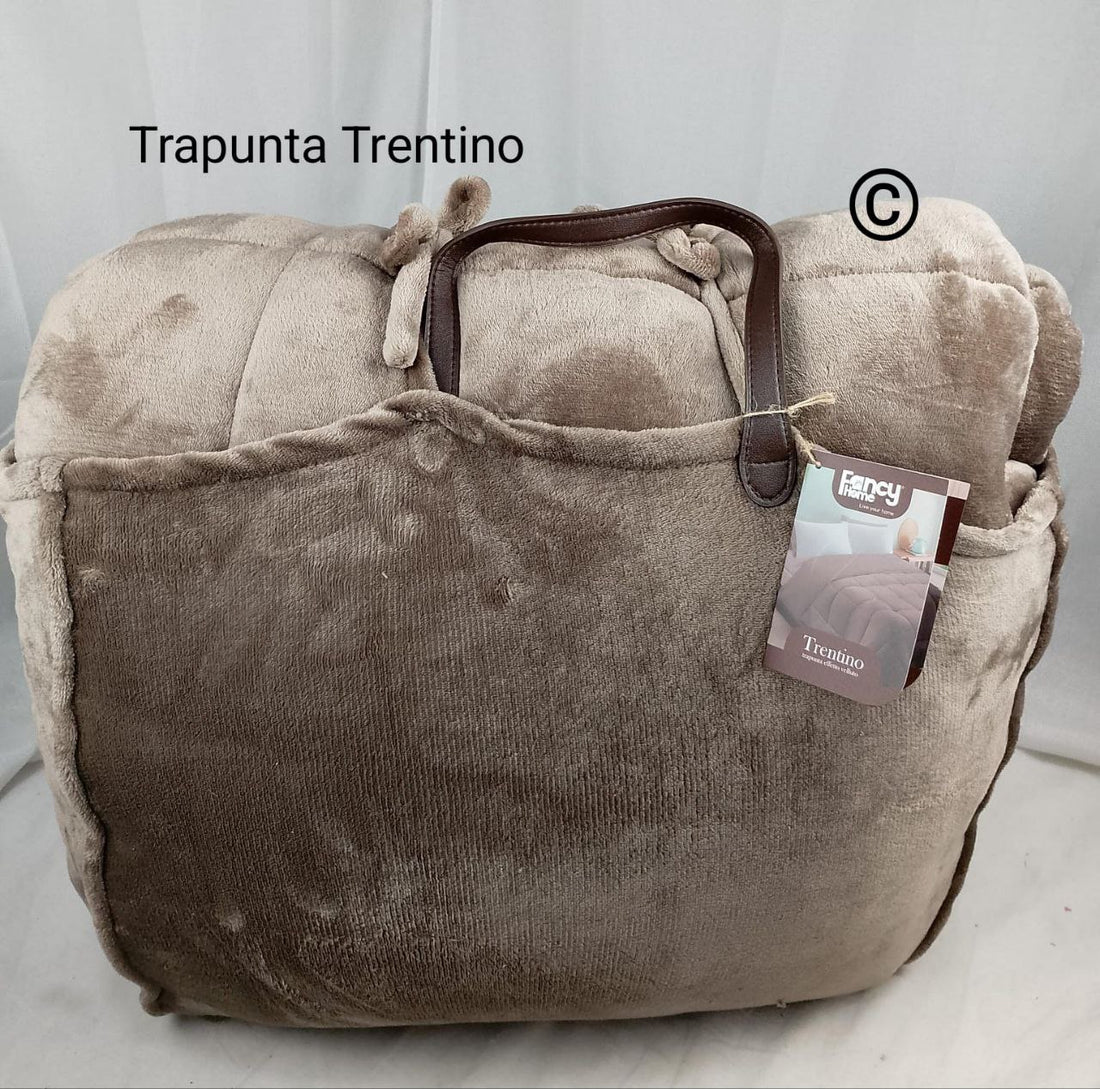 trapunta in morbidissimo velluto