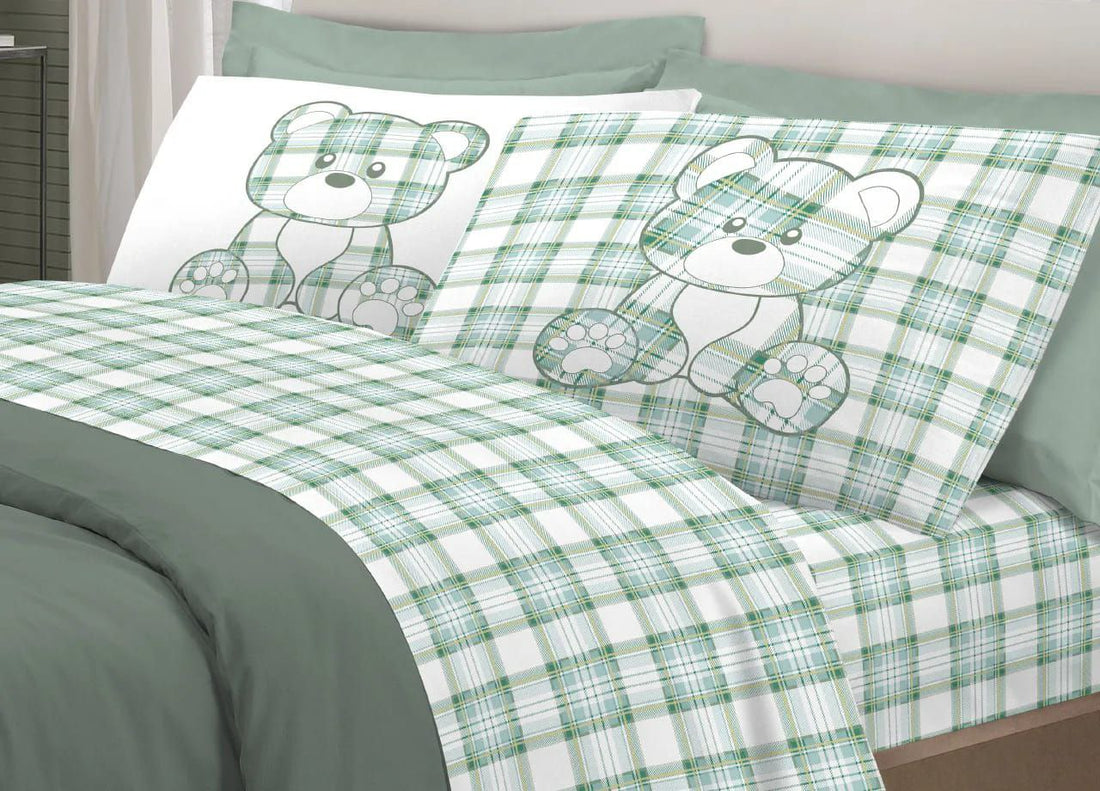 completo Lenzuola "Pensieri Delicati" in Puro Cotone