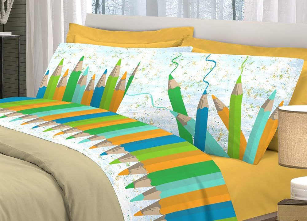 Lenzuola "Pensieri Delicati": Un Abbraccio di Stile e Comfort 1 posto e mezzo