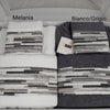 8-Piece Bathroom Set with Printed Ruffles