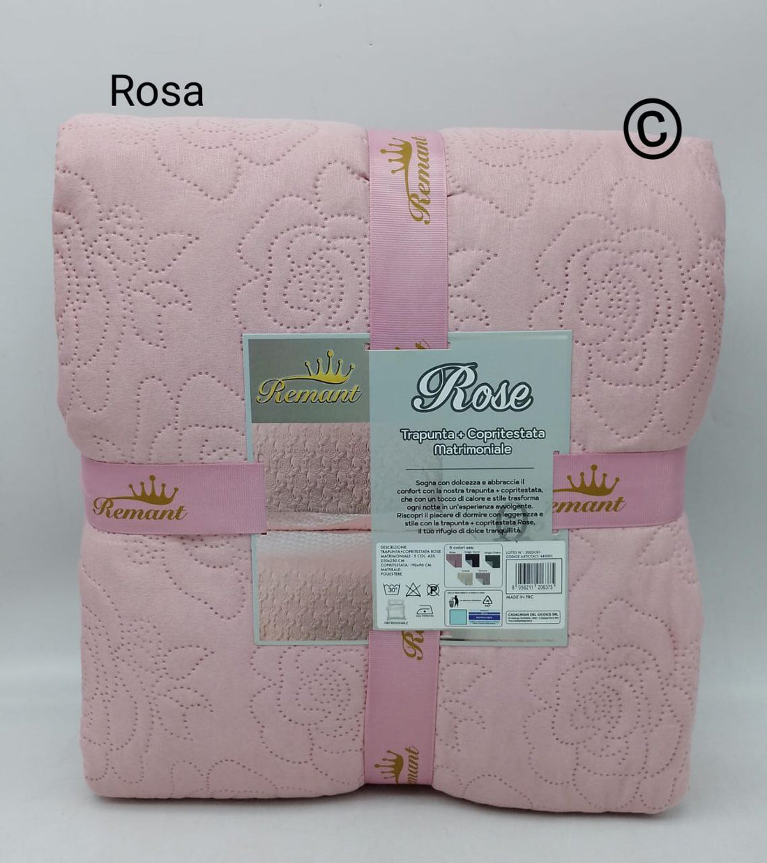 Copriletto Termosaldato Ricamato