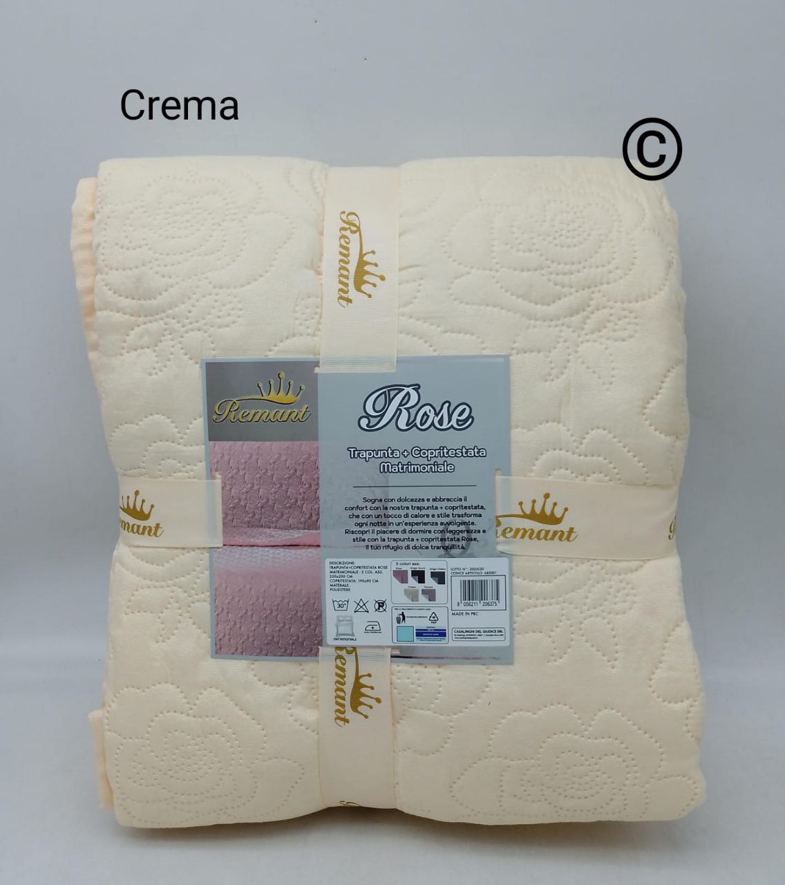 Copriletto Termosaldato Ricamato