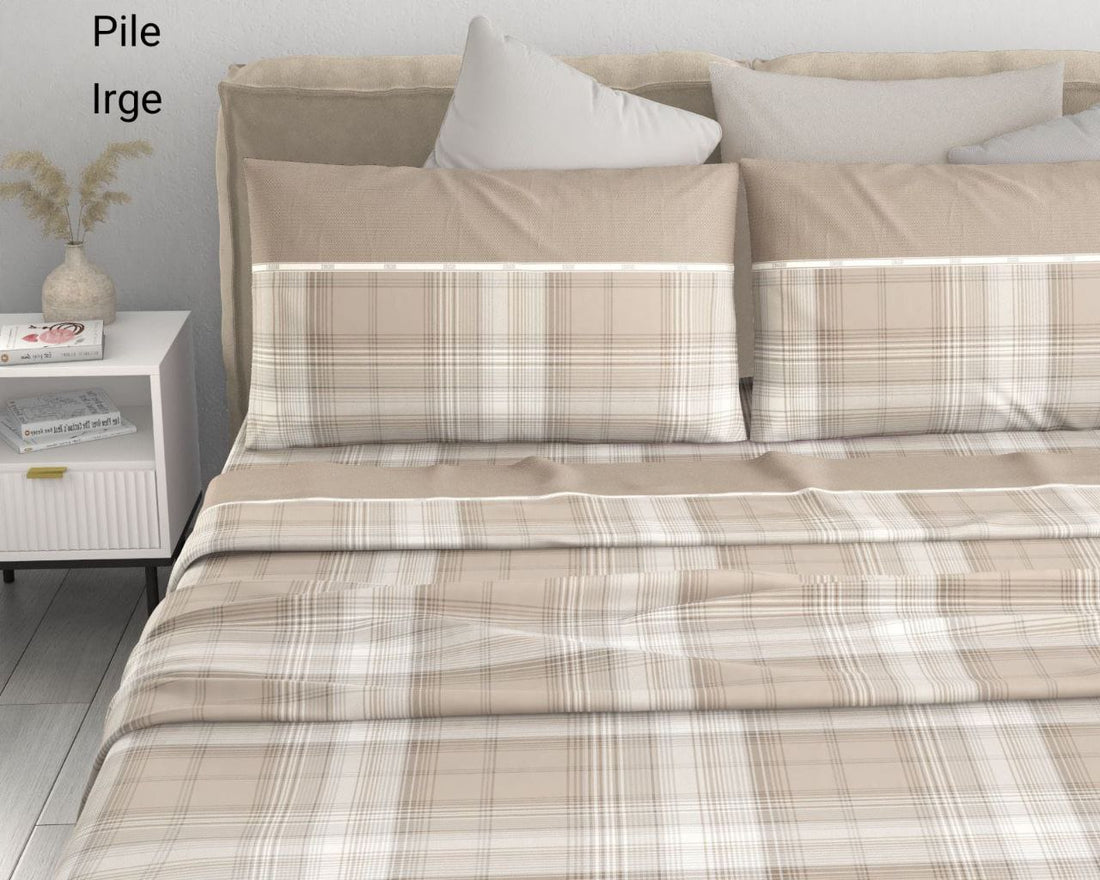 completo Lenzuola in morbidissimo pile Irge stampato