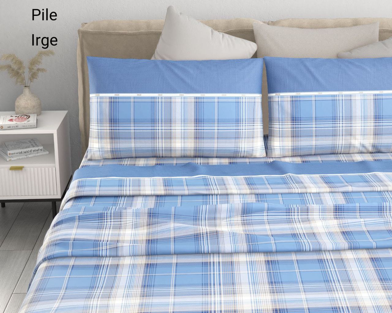 completo Lenzuola in morbidissimo pile Irge stampato