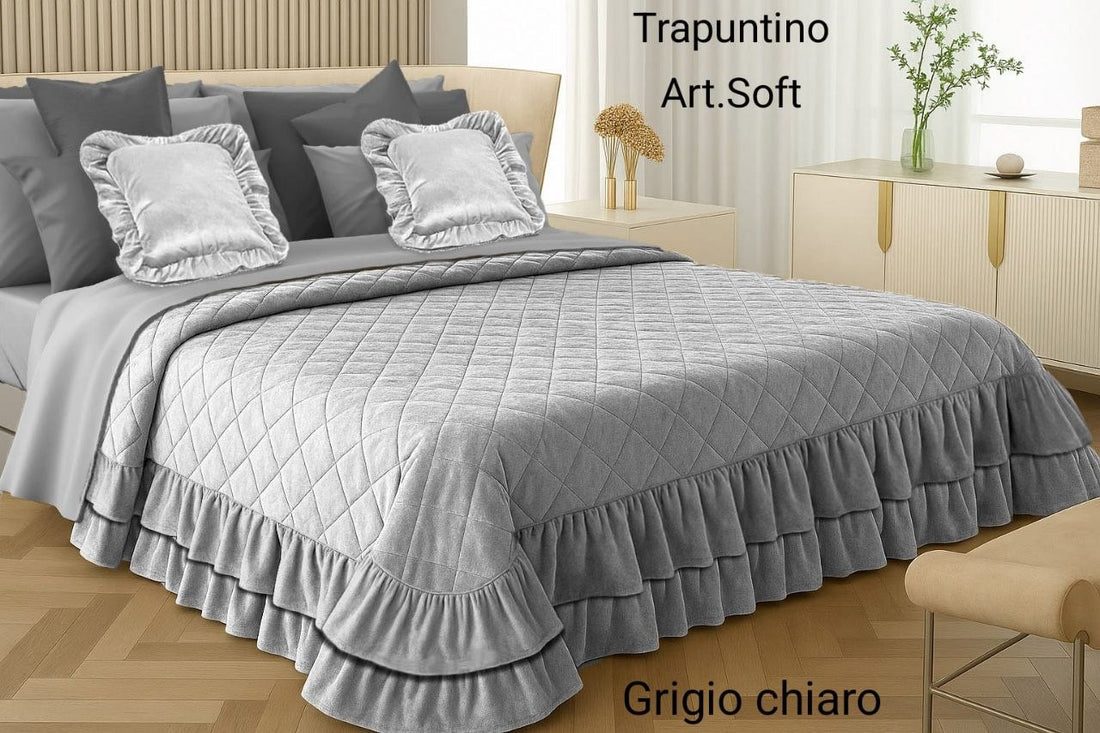 Trapuntino in morbidissimo velluto Sofia