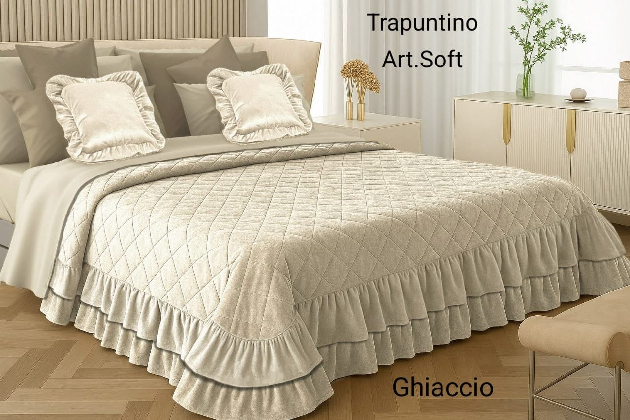 Trapuntino in morbidissimo velluto Sofia