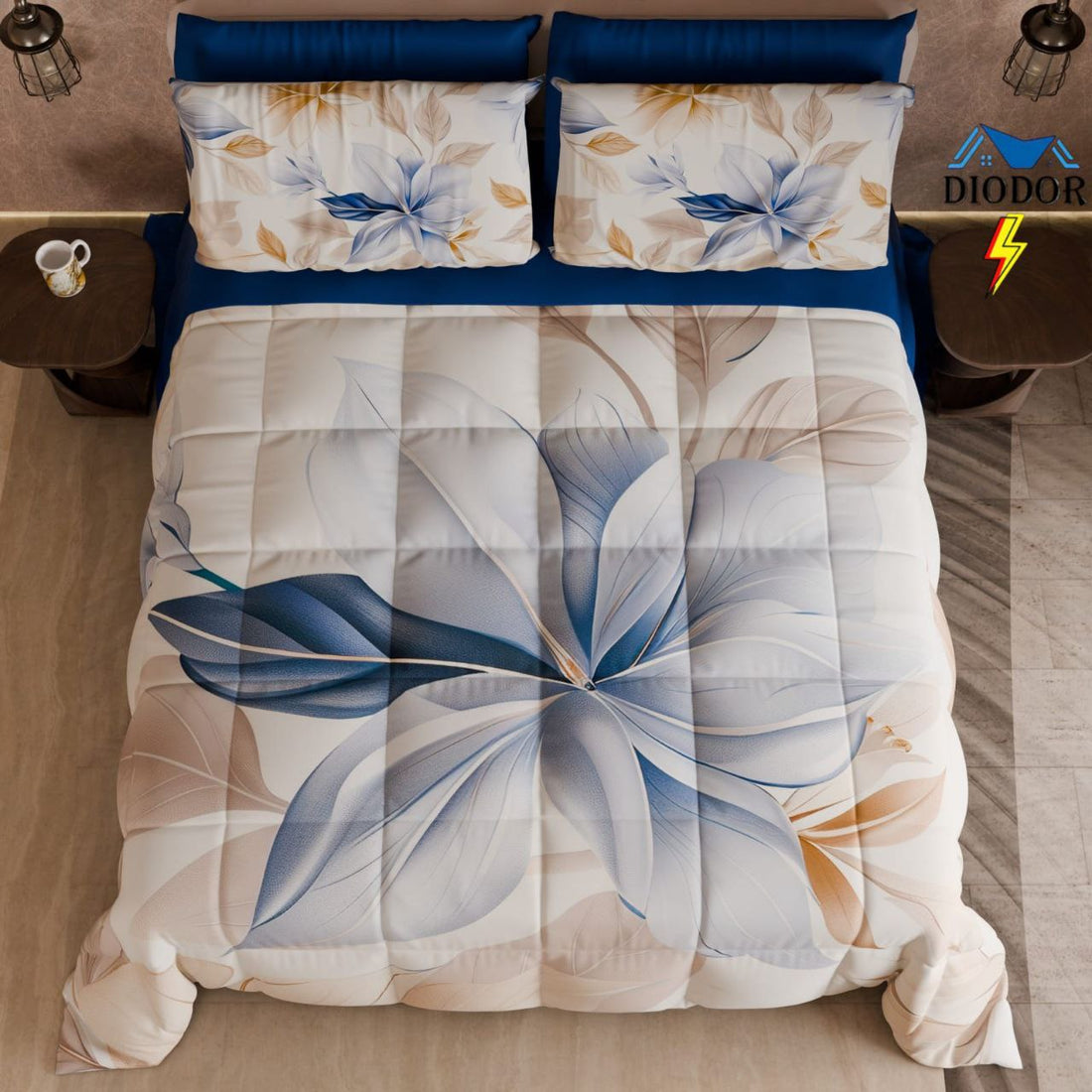 Trapunta Diodor con stampa in alta definizione digitale