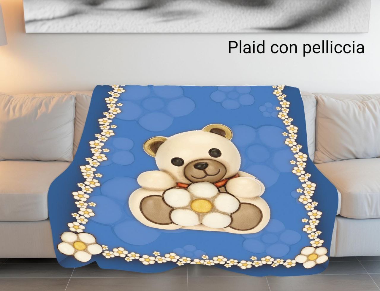 Plaid in stampa digitale