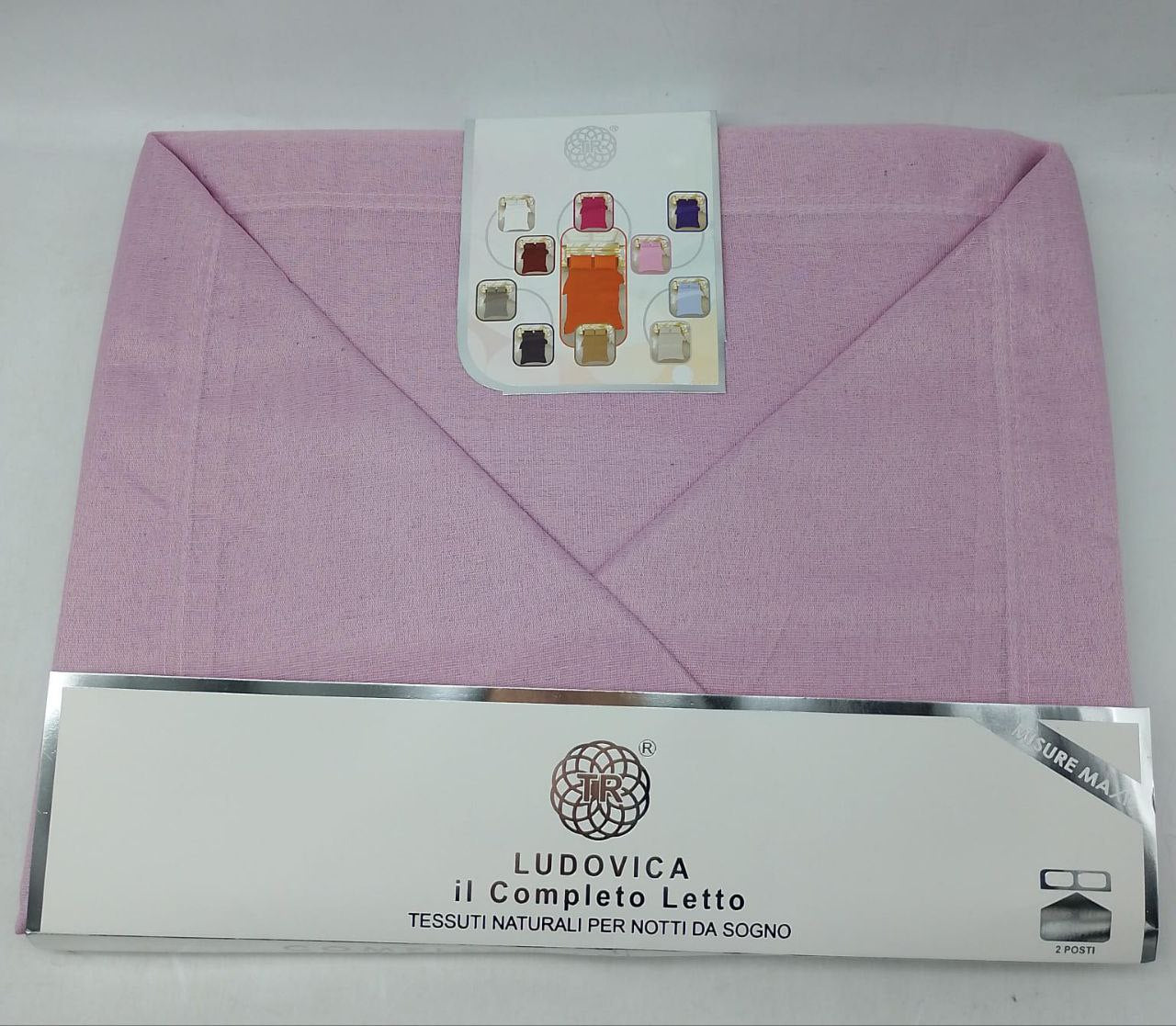 Lenzuola tinta unita puro cotone