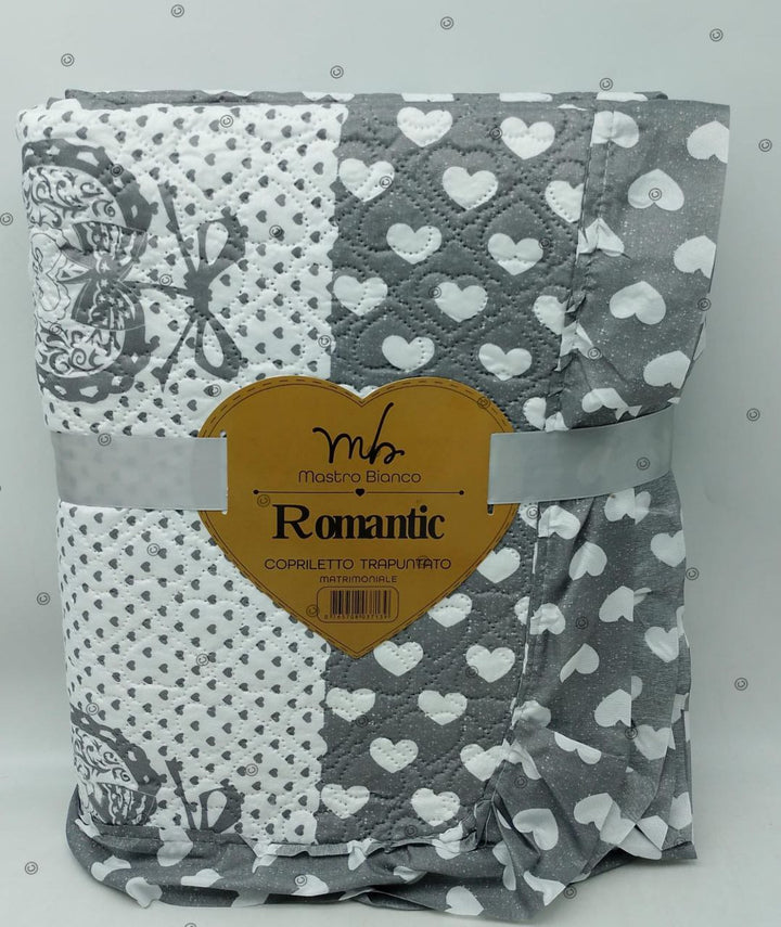 Trapuntino stampato con rouche
