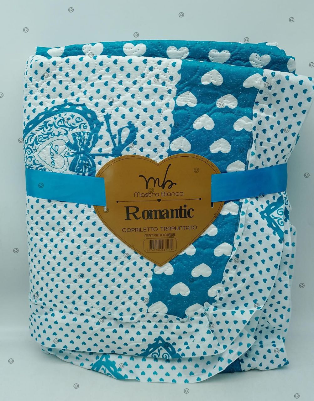 Trapuntino stampato con rouche