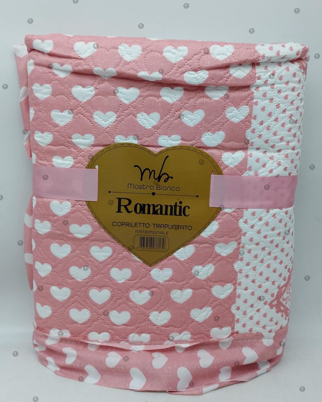 Trapuntino stampato con rouche