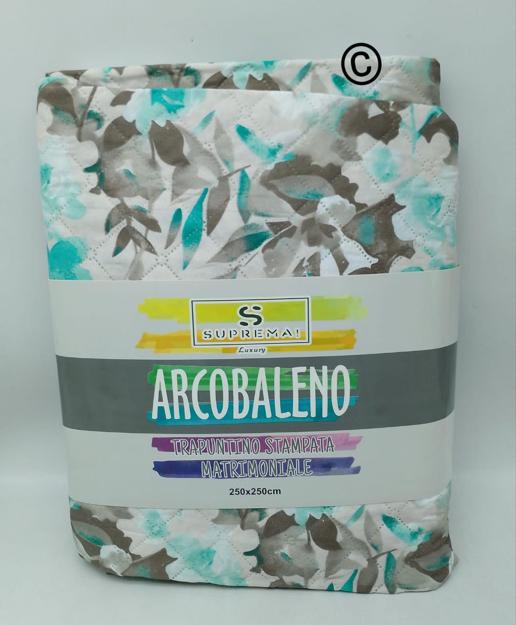 Copriletto. Tinta unita bicolore double-face