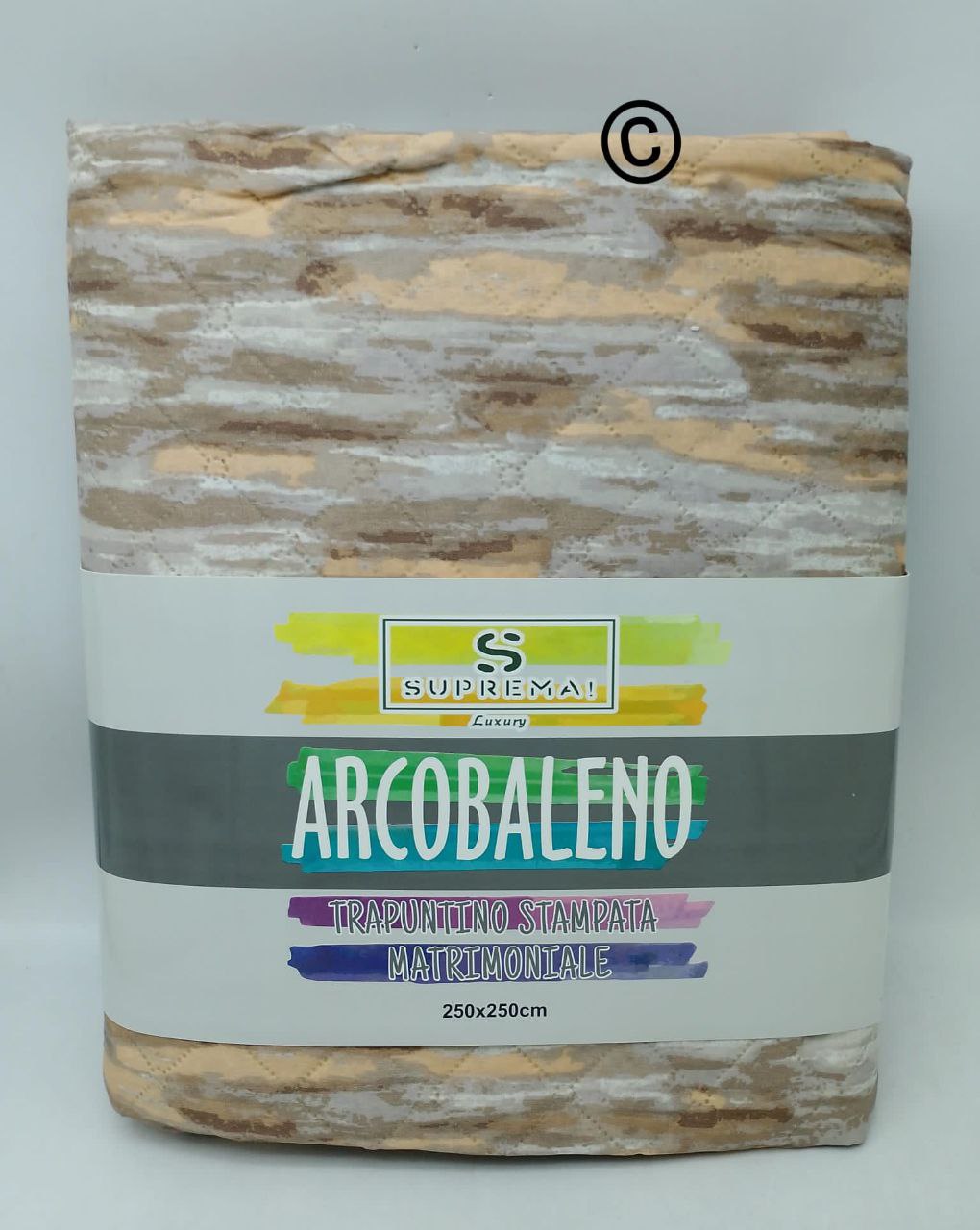 Copriletto. Tinta unita bicolore double-face