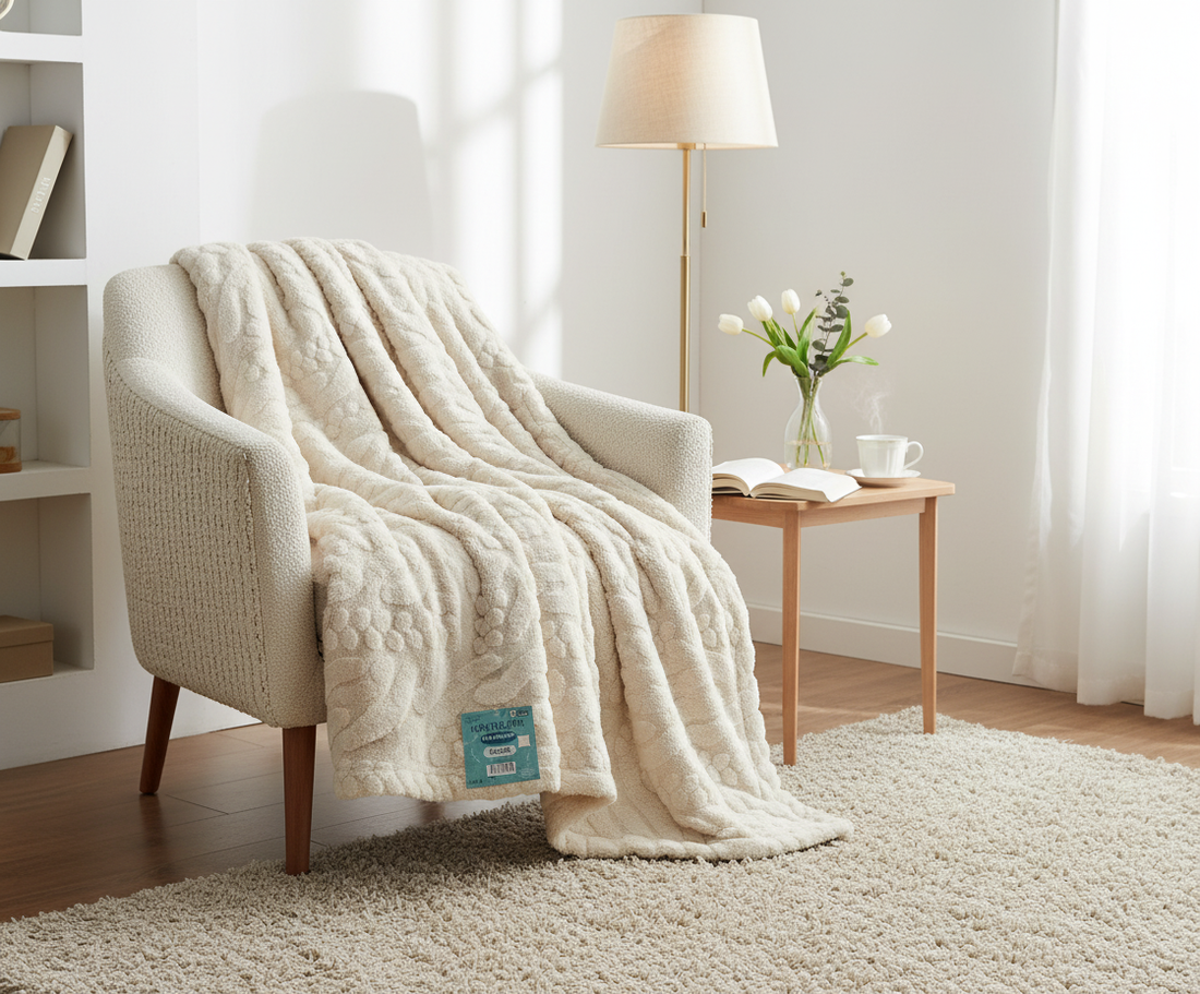 plaid jacquard in morbidissimo coral: